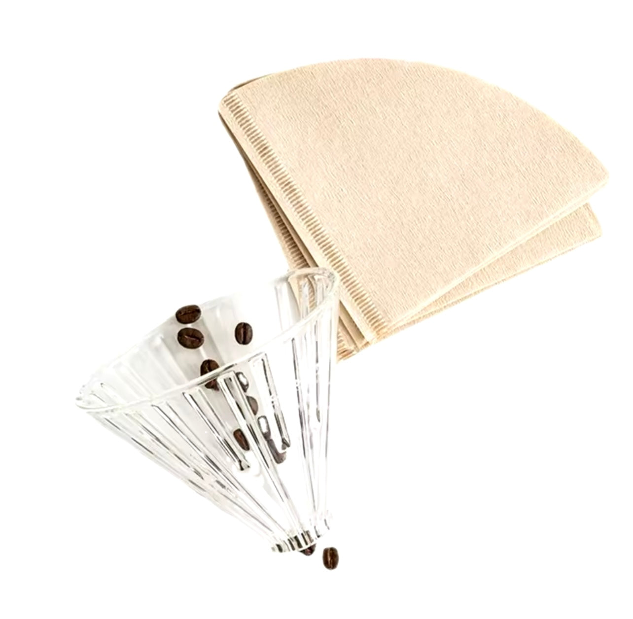Filters for Coffee Machines American White Book - V60 02 100pcs