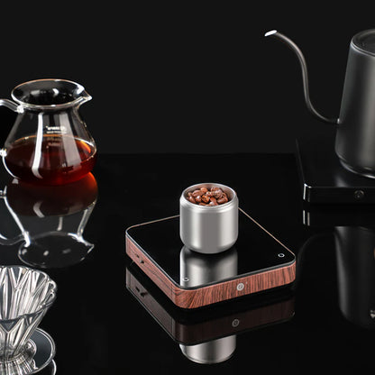 ZeroHero Coffee Scale with Tempered Glass Mirror Surface High Temperature Resistance