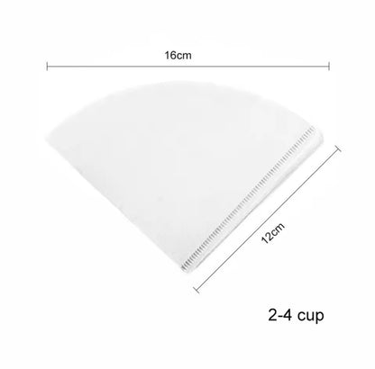 Filters for Coffee Machines American White Book -  V60 02 100pcs