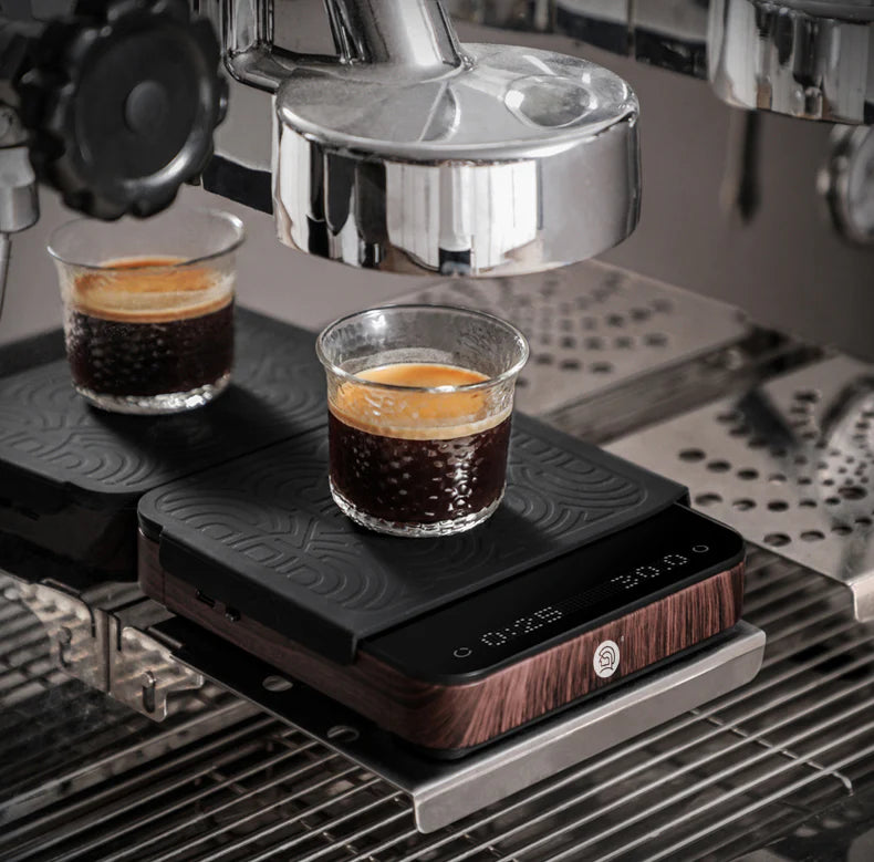 ZeroHero Coffee Scale with Tempered Glass Mirror Surface High Temperature Resistance